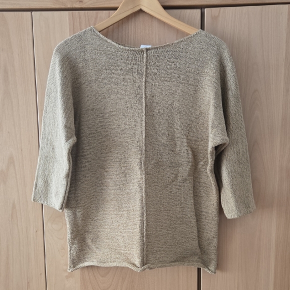 Jones New York Tops - Jones New York Tan Knit Top, VGUC, Quiet Lux Vibes, Comfort Chic, Medium